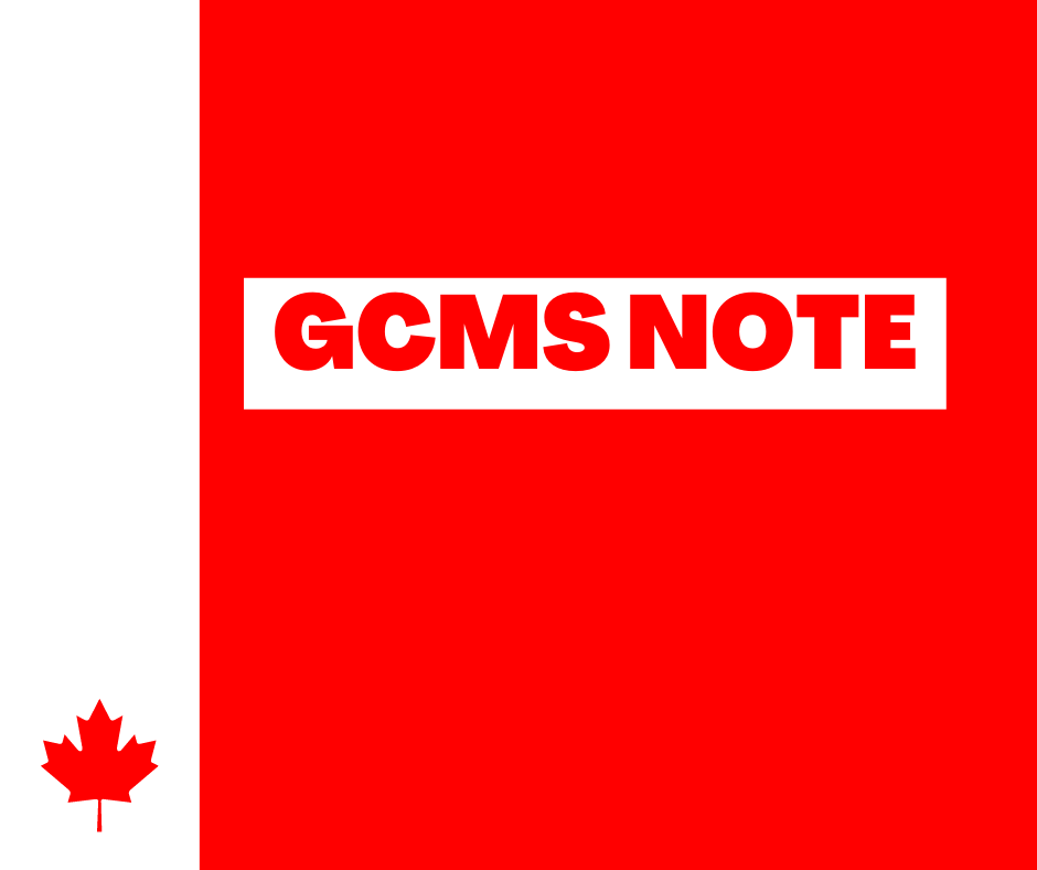 gcms note